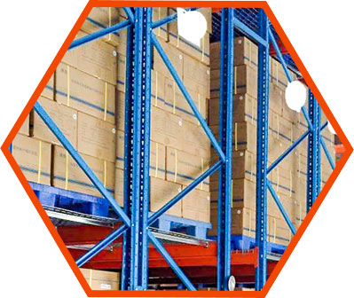 The Structure of Heavy Duty Industrial Selective Steel Racking System